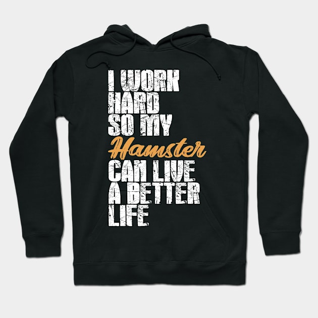 hamster lover. Perfect present for mother dad friend him or her Hoodie by SerenityByAlex